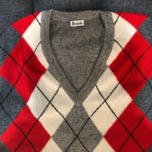 Vintage V-Neck Cashmere Sweater 🔻